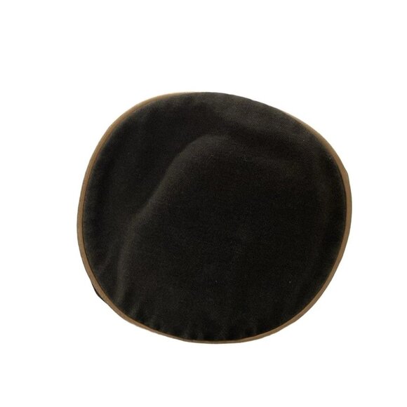 Auth HERMES Polochon Mimile - Black Canvas Leather Backpack - Picture 5 of 11